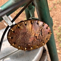 Image 1 of Original Tom Fugle Unicorn Copper Belt Buckle