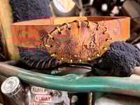 Image 2 of Original Tom Fugle Unicorn Copper Belt Buckle