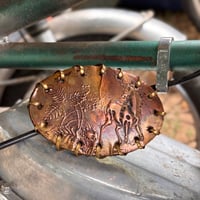 Image 3 of Original Tom Fugle Unicorn Copper Belt Buckle