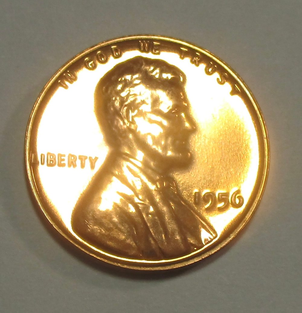 1956 GEM RED PROOF LINCOLN CENT