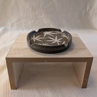 Image 2 of Carved Ashtray - Black and White