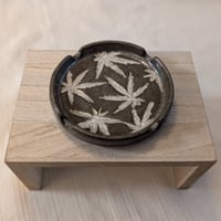 Image 1 of Carved Ashtray - Black and White