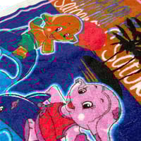 Image 3 of Sato-chan & Satoko-chan - Dolphins Wash Towel