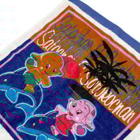 Image 2 of Sato-chan & Satoko-chan - Dolphins Wash Towel