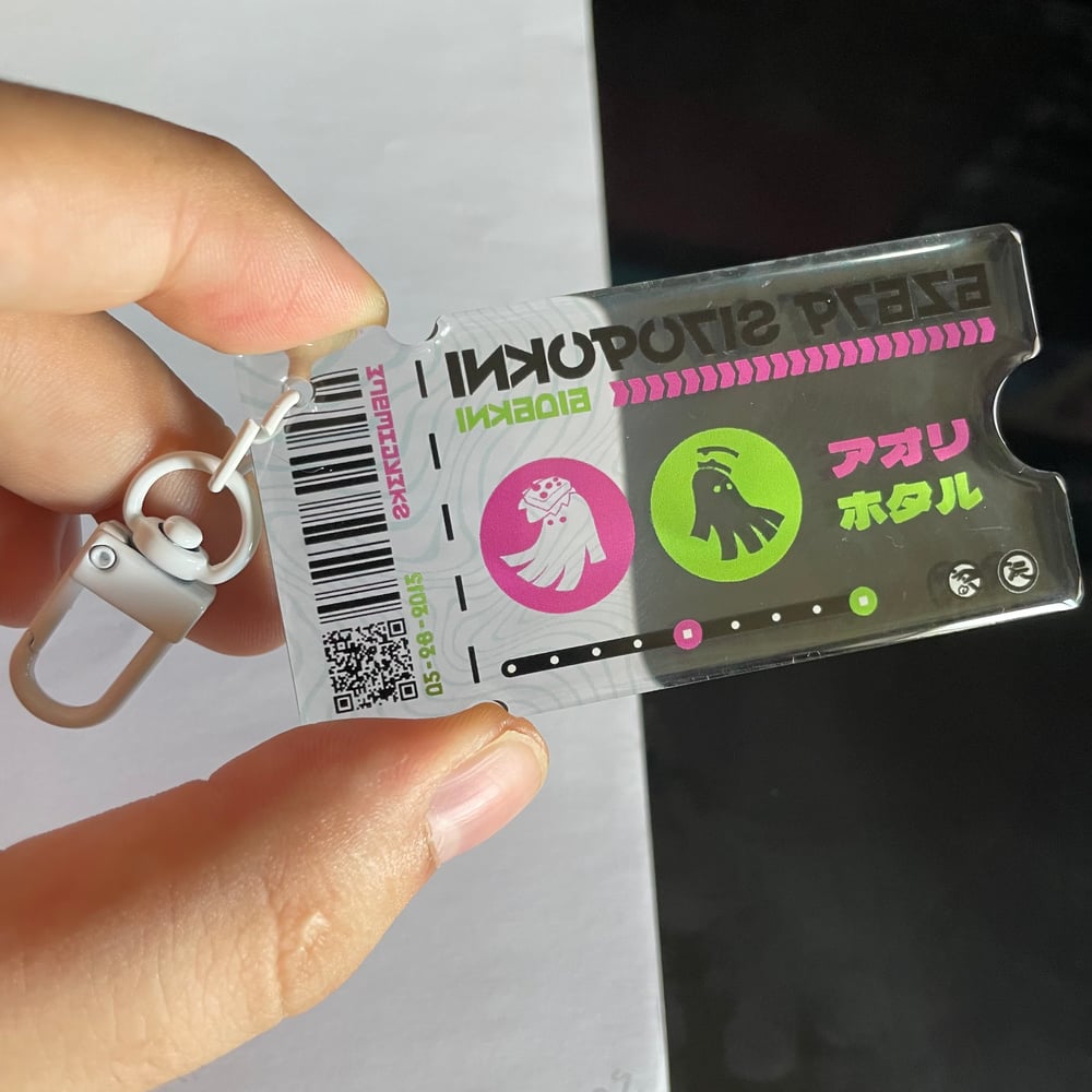 Image of Splatoon Train Ticket Charms