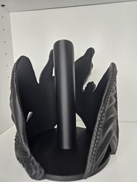 Image 6 of Majestic Dragon Paper Towel Holder - Fantasy Kitchen Decor, Gothic Dragon Home Accent, Medieval G...