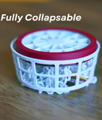 Image 2 of Desktop Disc Golf with Storage Container – Portable Fun for the Office or Home