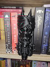 Image 1 of Dragon Book Nook - Hear See No Speak No Evil | Storage Included | Fantasy Bookshelf Decor