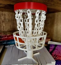 Image 4 of Desktop Disc Golf with Storage Container – Portable Fun for the Office or Home