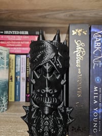 Image 3 of Dragon Book Nook - Hear See No Speak No Evil | Storage Included | Fantasy Bookshelf Decor