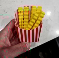 Image 1 of French Fry Snack Clip with Fry Holder &amp; Ketchup Launcher – Fun, Hands-Free Snack Accessory