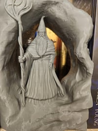 Image 4 of Wizard's Lair Book Nook – Mystical Cave Library for Enchanted Shelves