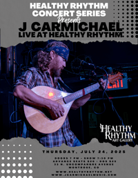 Image 1 of J. CARMICHAEL :: LIVE AT HEALTHY RHYTHM