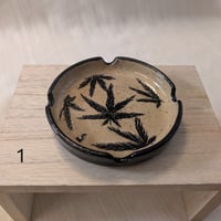 Image 3 of Carved Ashtray - Black 