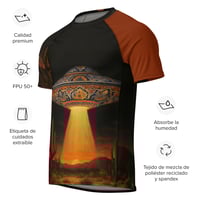 Image 4 of Platillo de Talavera men’s short-sleeve rash guard