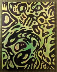 "MY BIG GREEN PAINTING" - SOLD
