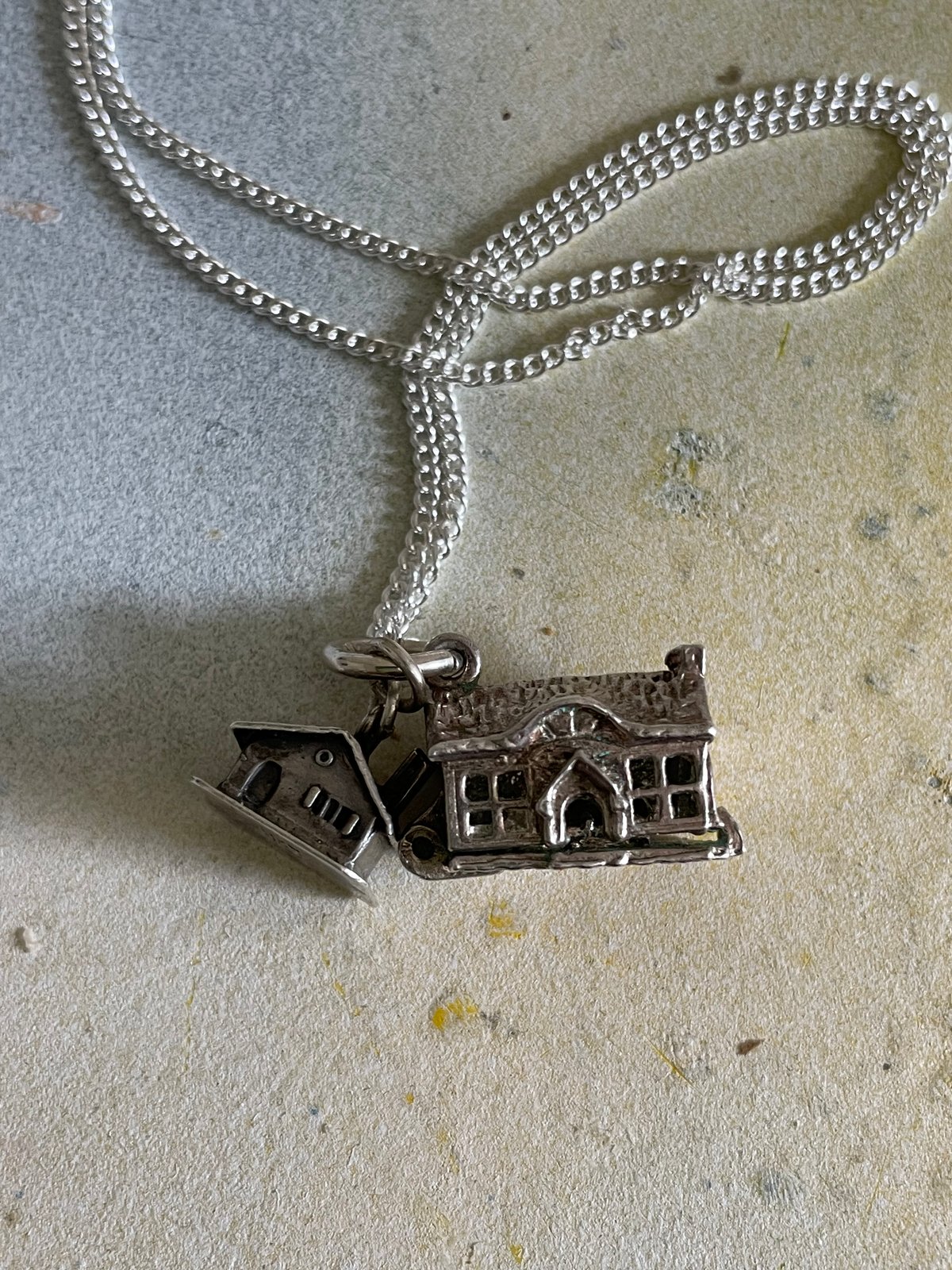 Image of Vintage necklace - “getting on the property ladder”