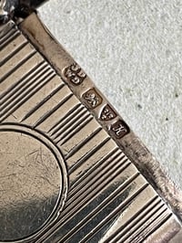 Image 5 of Antique Silver Hallmarked Vesta Box Necklace