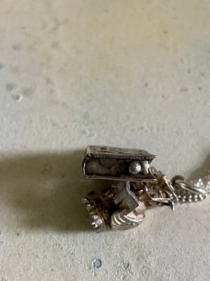 Image of Vintage Silver Chain With the studious bookish edit 