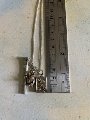 Image of Vintage Silver Chain With the studious bookish edit 
