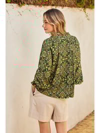 Image 3 of Olive Night Blouse