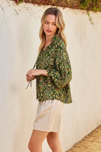 Image 2 of Olive Night Blouse