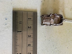 Image of Vintage Silver Classic Car Necklace