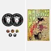 Image of Stickers, Pins, Posters