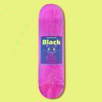 BLACK CAT SHOP BOARD - Pink 8.5"