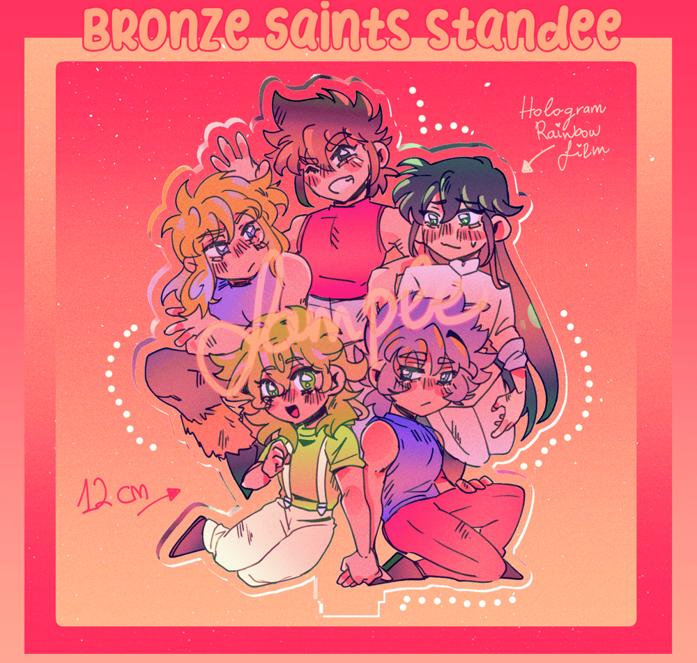 Image of Saint Seiya Bronze Saints Standee