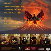 Image 2 of Nefarious "Addicted to Power" LP