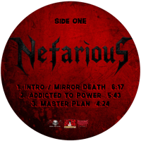 Image 4 of Nefarious "Addicted to Power" LP