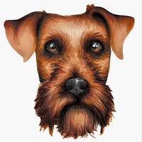 Image 2 of Airedale Terrier Sticker