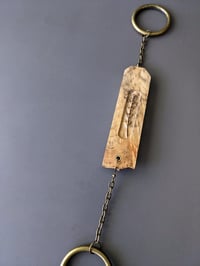 Image 4 of House Charm - Lavender with Macrame Tassel - Spalted Maple Burl II