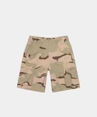 Image 1 of STUSSY_CARGO SHORT RIPSTOP :::SAND CAMO:::