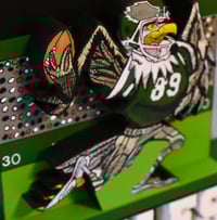 Image 6 of Philadelphia Eagles Hand Crafted NFL 3D Wooden Diorama Cartooning Wall Décor