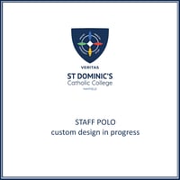 Image 1 of St Dominic's Catholic College Staff Polo Shirt $40 inc GST