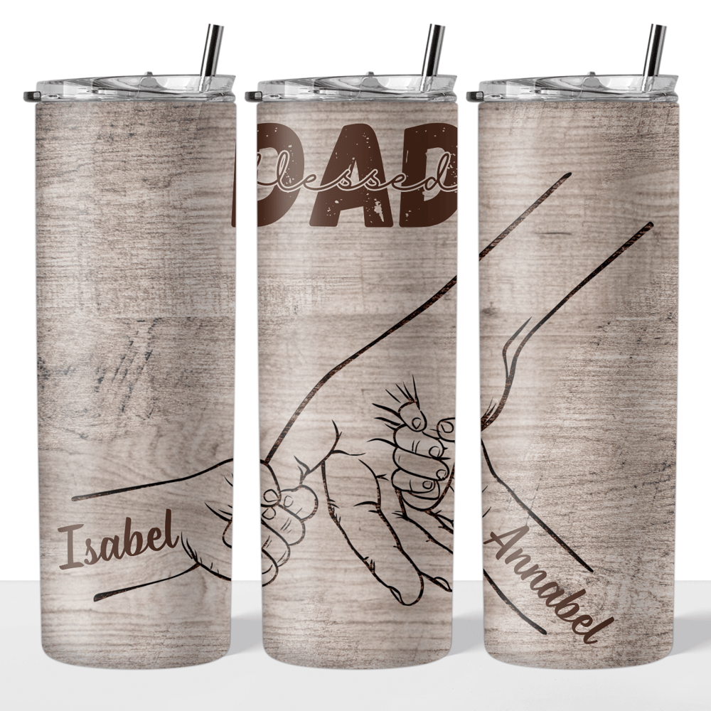 Image of Blessed Dad 20oz Tumbler🙏