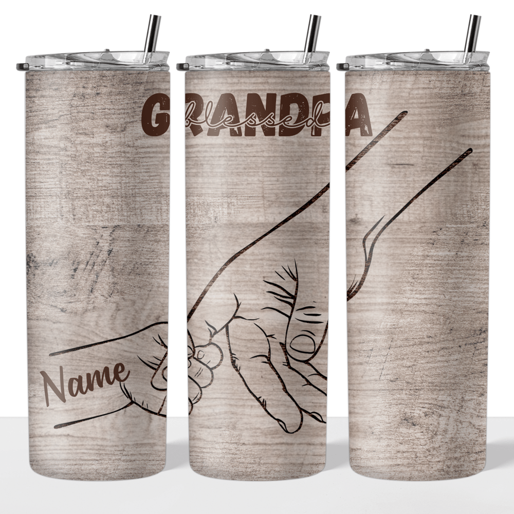 Image of Blessed Dad 20oz Tumbler🙏