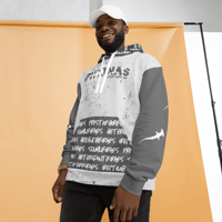 Image 3 of SHARK LOVE recycled hoodie