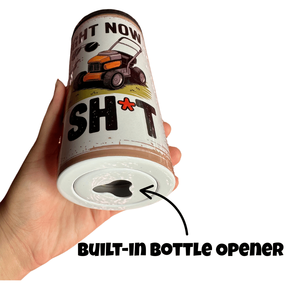 Image of Doing Hot Dad Sh*t 16oz Drink Cooler Tumbler😎💙