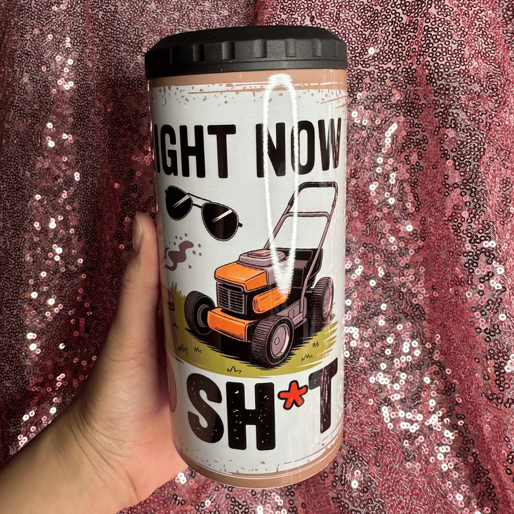 Image of Doing Hot Dad Sh*t 16oz Drink Cooler Tumbler😎💙
