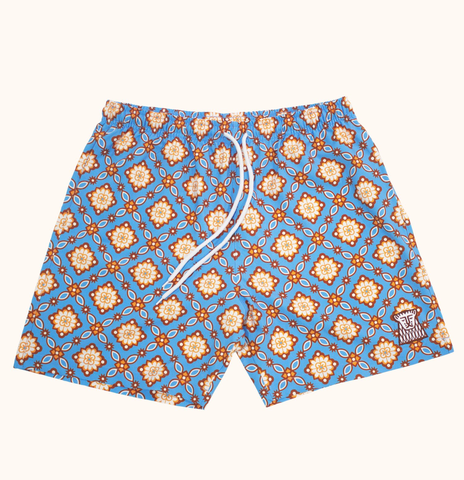 Laylo Shorts (Moroccan Tile)