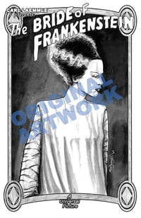 Original Artwork: The Bride of Frankenstein