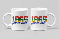 Image 1 of Juneteenth Celebration Mug - 1865 Edition