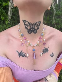 Image 1 of Lavender Daydream Fairy Necklace 