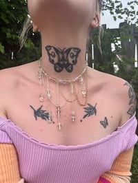 Image 1 of Crystal Clear Fairy Necklace 
