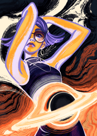 Image 1 of [IN-STOCK] Black Hole Chic (OC)