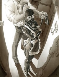 "Storing Sophie" Original Art