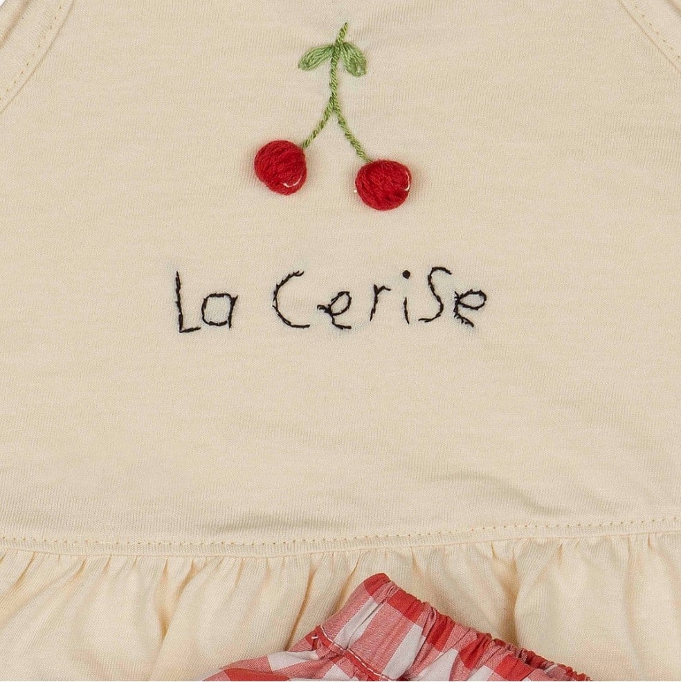 Image of Ruffle Bloomer Set - La Cerise